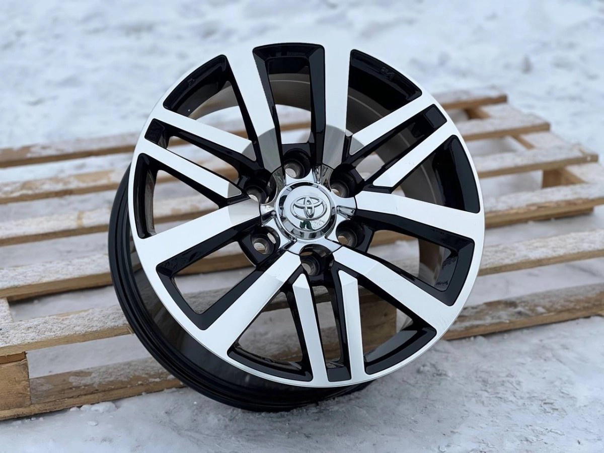 KOKO toyota-h722d-GLOSS BLACK FACE 8x18/6x139.7 D106.1 ET25 4 диска черный