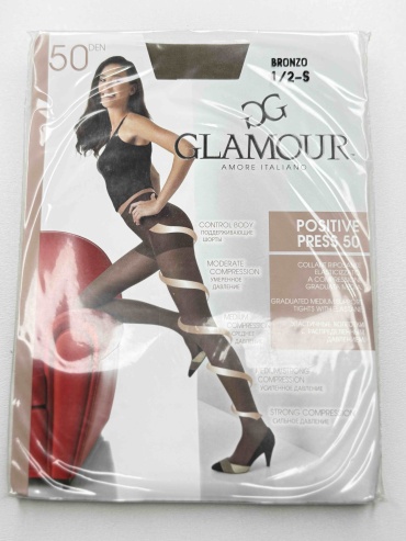 Колготки GLAMOUR коричневый