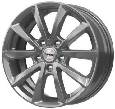 WorldWheels iFree Скайрим хай 6.5x16/5x114.3 D67.1 ET43 4 диска графит, серый, черный