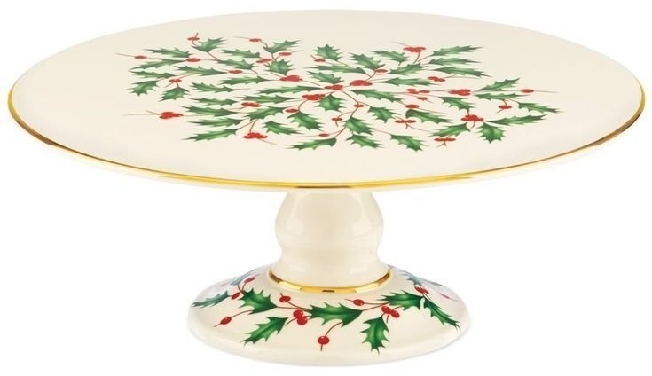 Подставка для торта Lenox HOLIDAY 847121 28 см, фарфор