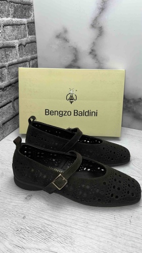 Балетки Bengzo Baldini темно-коричневый