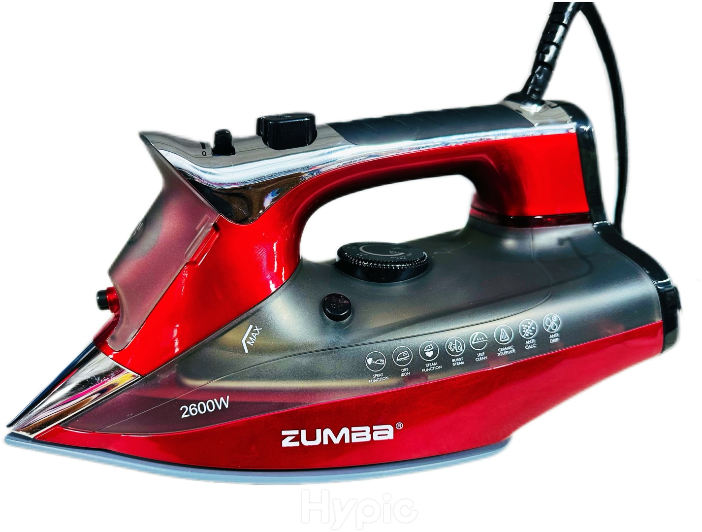 Утюг ZM-260 черный, красный