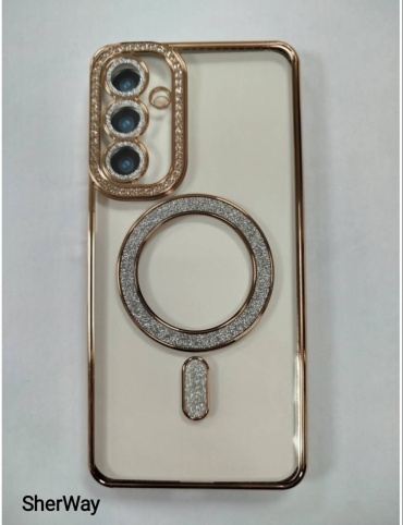 Чехол SherWay для Samsung Galaxy A16 золотой