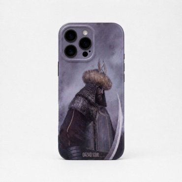 Чехол Qazaq Soul для Apple iPhone 15 Pro многоцветный