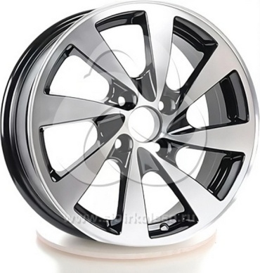 RST R055 BD 58.6 6x15/4x98 D58.6 ET33 4 диска черный, серебристый, графит