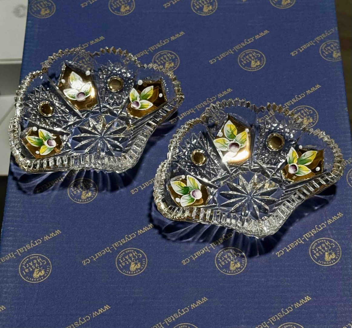 Bohemia Crystal розетка MUSLE 57113/110 фигурная 1 шт, хрусталь