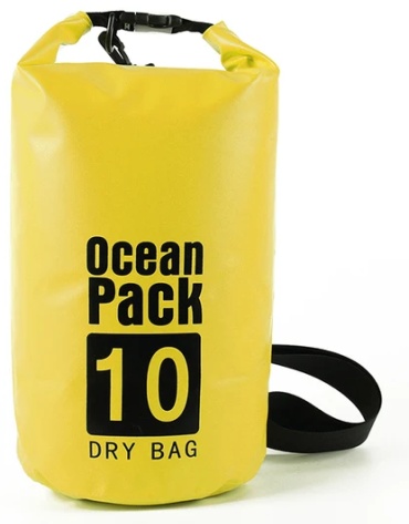 Waterproof Sport Bags для водного спорта 10 желтый