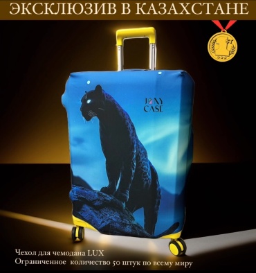 Чехол средний (до 80 л) голубой, синий