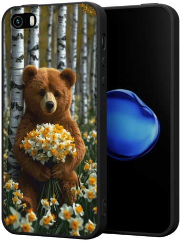 Чехол для Apple iPhone 5, iPhone 5S, iPhone SE рисунок