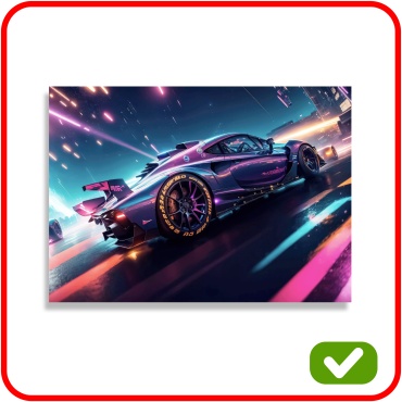 NUTRIX постер CARS TRANSITIONS 30x21 см
