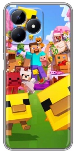 Чехол для Realme C53, C51, Realme Note 50 рисунок