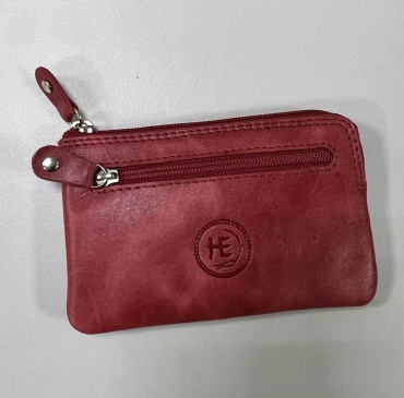 Кошелек Hema Emporium натуральная кожа красный
