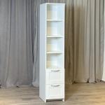 Стеллаж напольный Topaz, 39.2x34.8x190 см, белый