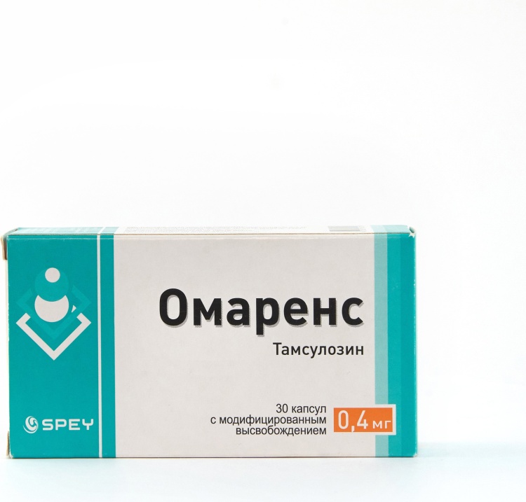 ОМАРЕНС 0.4мг N30 капс с мод высвоб