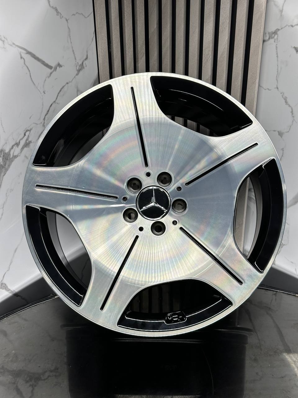 Top Grade MERCEDES 035-29 8.5/9.5x20/5x112 D66.56 ET36.43 4 диска черный, серебристый
