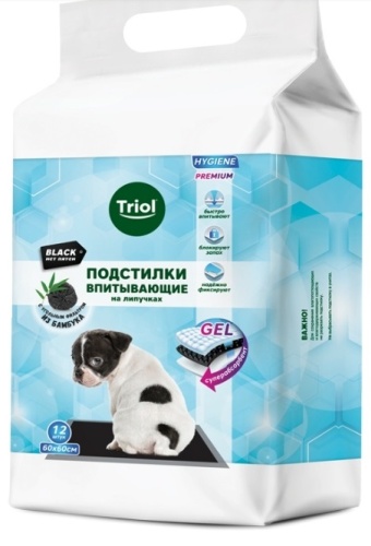 Triol подстилка одноразовая 60х60 см 12 шт