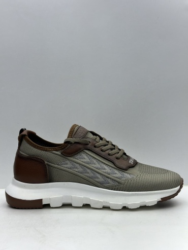 Кроссовки Zegna бежевый