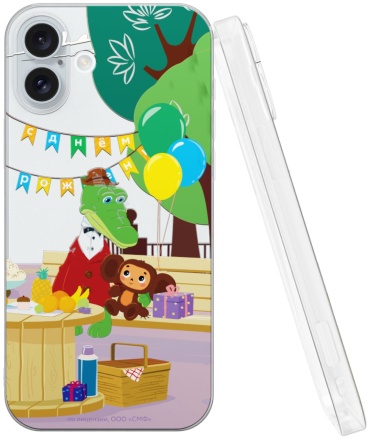 Чехол Mcover для Apple iPhone 16 Plus рисунок
