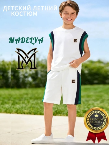 Комплект MADELYA белый, зеленый