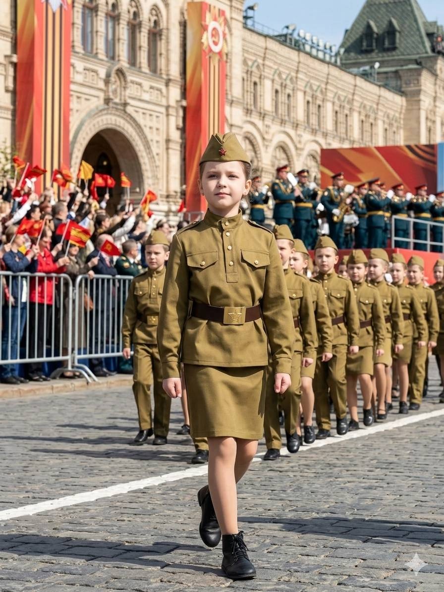 Костюм Военный костюм светло-коричневый