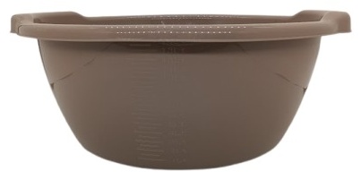 STARS PLAST таз 94126-Кор Таз круглый 25л.STARS PLAST (Коричневый) 25 л