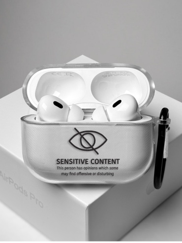 Чехол для Apple AirPods Pro 2 прозрачный