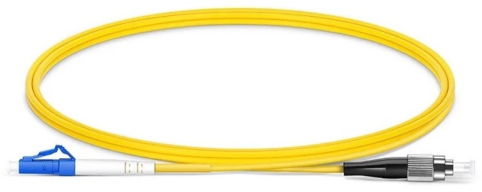 Патч-корд оптический Uni-Telco simplex SM (G.657.A1) FC/LC 1 м