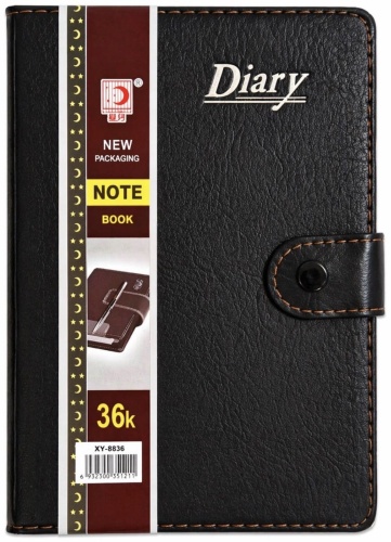 Блокнот NOTE BOOK, A5, 60 л, черный