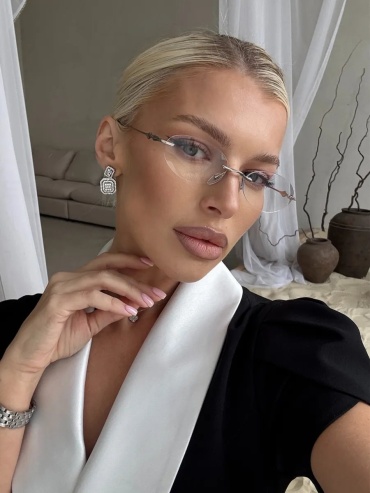 Yeux солнцезащитные очки овальные зеркальные
