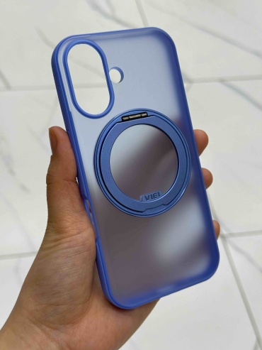 Чехол Strefor для Apple iPhone 16 синий