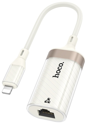 Переходник Hoco Lightning - RJ-45 0.145 м UA41A