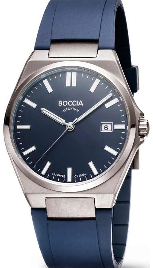 Кварцевые Boccia Titanium 3667-01 титан