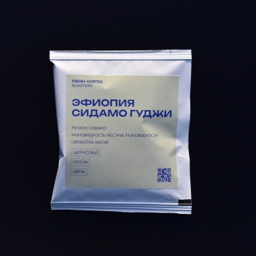 Кофе Fresh Coffee дрип-кофе Эфиопия Сидамо Гуджи молотый 12 г