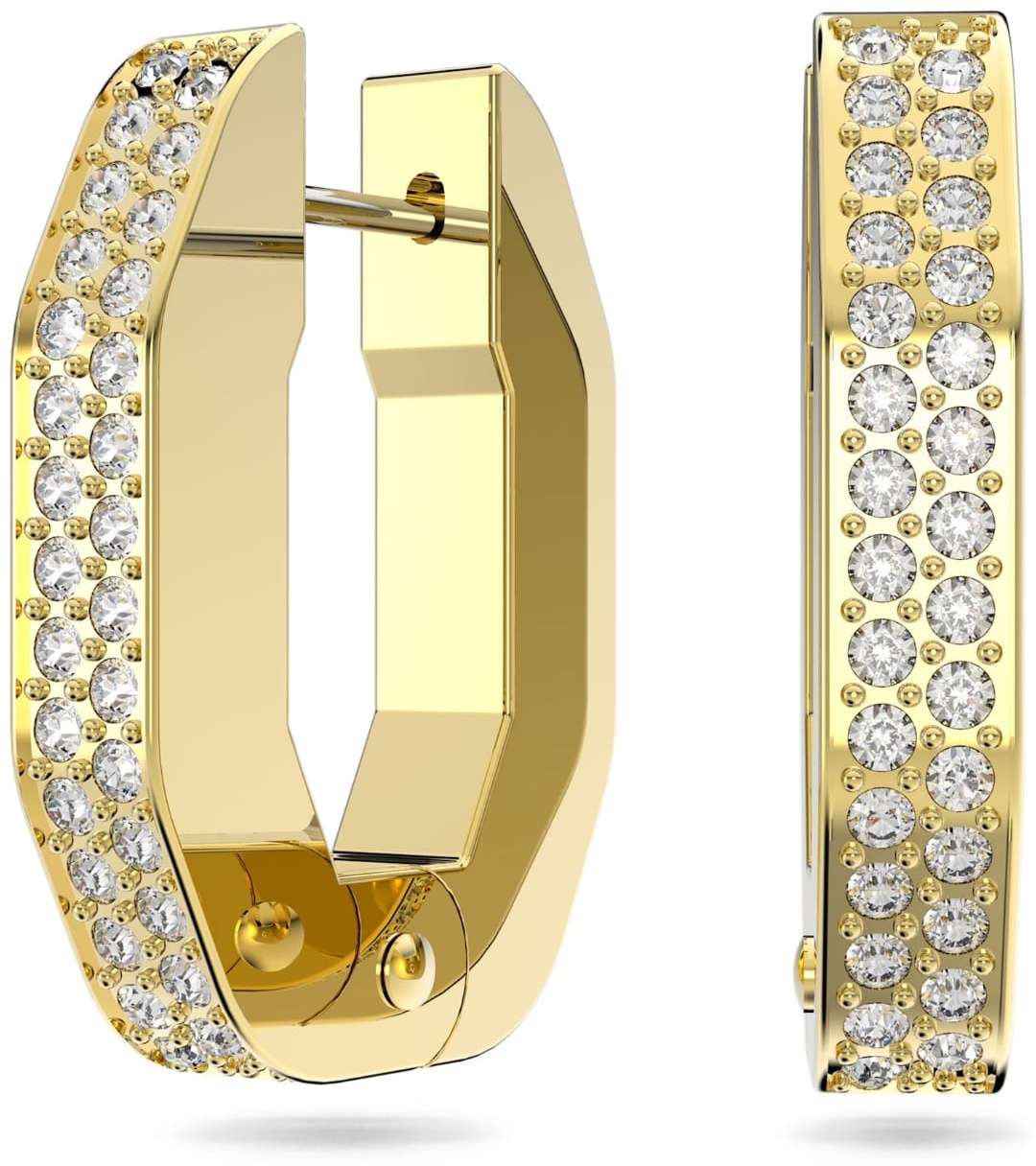 Серьги Swarovski ювелирный сплав, кристаллы Swarovski