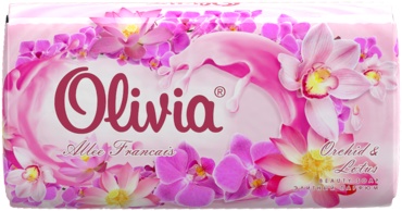 Кусковое мыло туалетное Olivia Орхидея 140 г