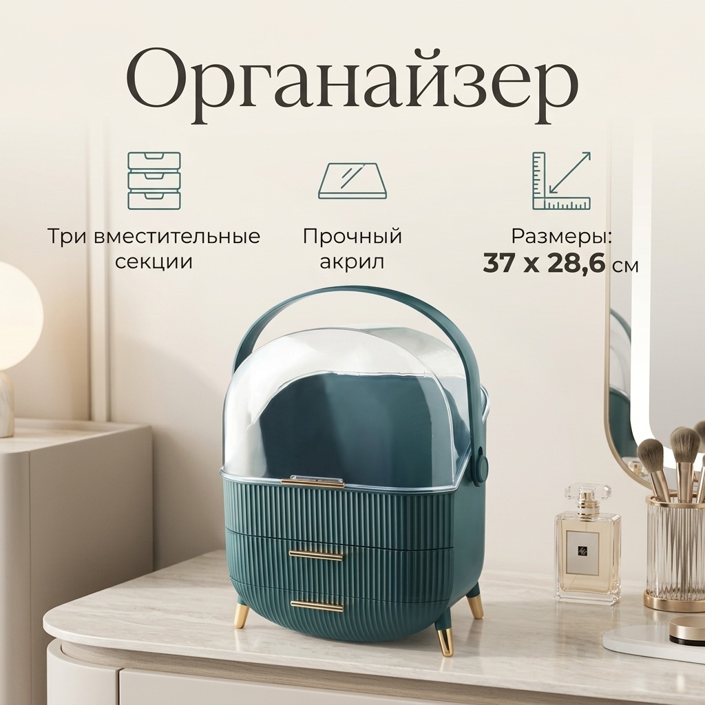 Органайзер пластик, акрил