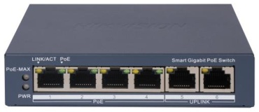 Коммутатор Hikvision DS-3E1506P-EI