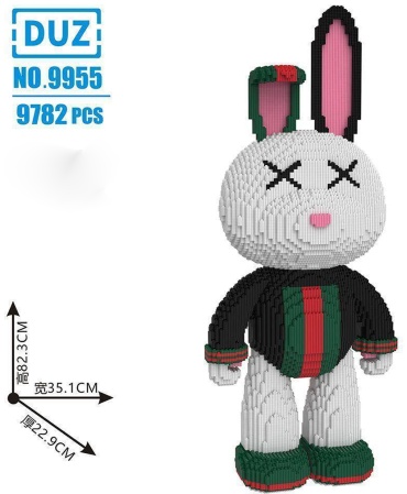 Конструктор DUZ Rabbit 9955, деталей 9782 шт
