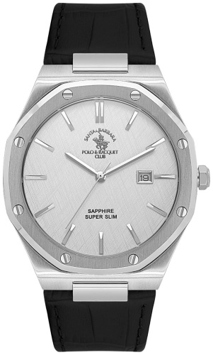 Кварцевые Santa Barbara Polo & Racquet Club SB.1.10672-1 сталь