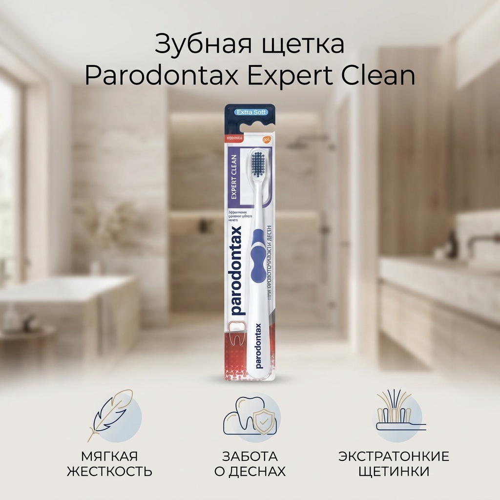 Parodontax Expert Clean зубная щетка мягкая 1 шт