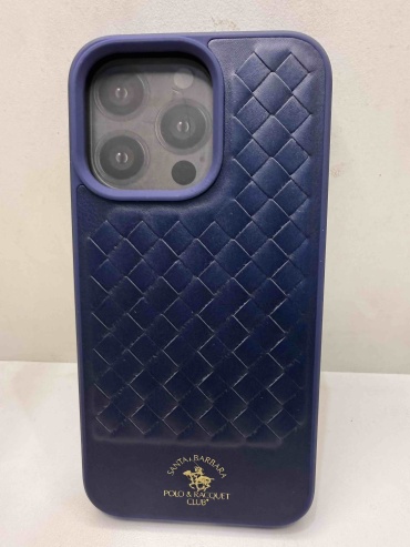 Чехол Santa Barbara Polo & Racquet Club для Apple iPhone 13 Pro Max синий