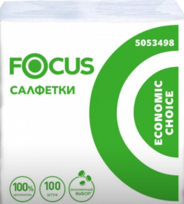 Бумажные салфетки Focus 5053498 100 шт