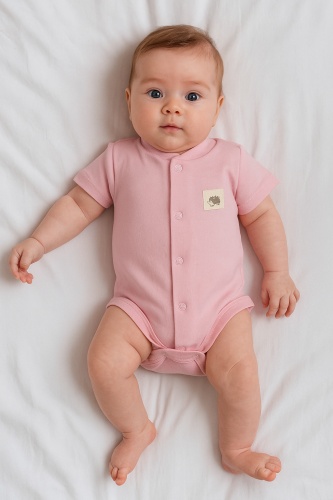 Боди Si baby розовый