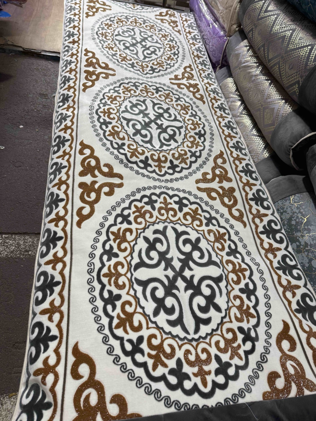 Корпе 220x80 см, вата, бежевый