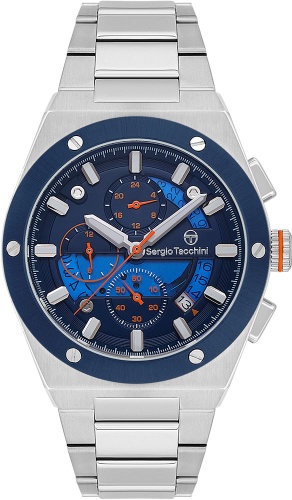 Кварцевые Sergio Tacchini ST.1.10448-2 RXR нержавеющая сталь