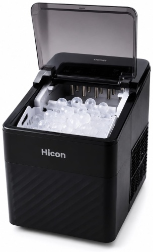 Настольный льдогенератор HICON HZB-16V черный