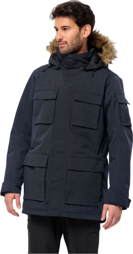 Парка Jack Wolfskin синий