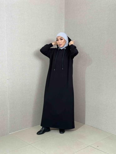 Спортивное платье Hidjab style черный