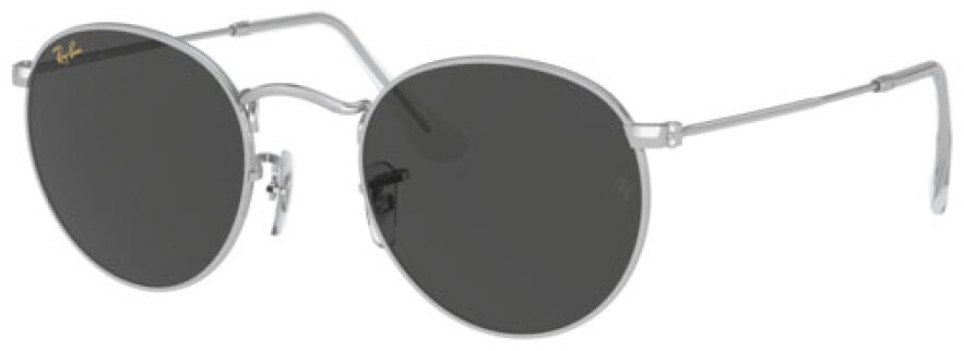 Ray-Ban круглые однотонные