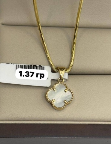 Подвеска 4 YOU Б1000 вес 1.37 г золото, эмаль